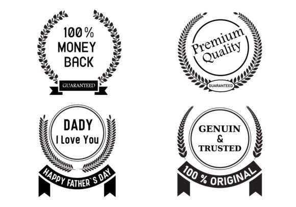 Elevating Design with the Stylish Curved Laurel Wreath: A Guide to Elegant Vector Graphics