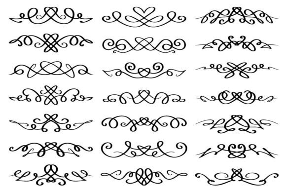 Elevating Your Visual Story with Abstract Calligraphic Design Elements