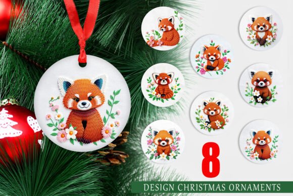 Evaluating the Ornament Red Panda Embroidery Design Set
