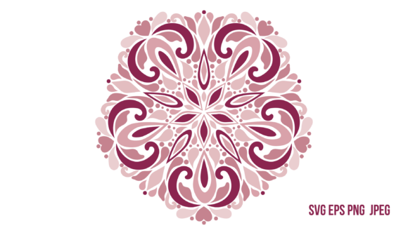 Integrating Floral Swirl Art Nouveau in Pink Tones into Professional Design Workflows