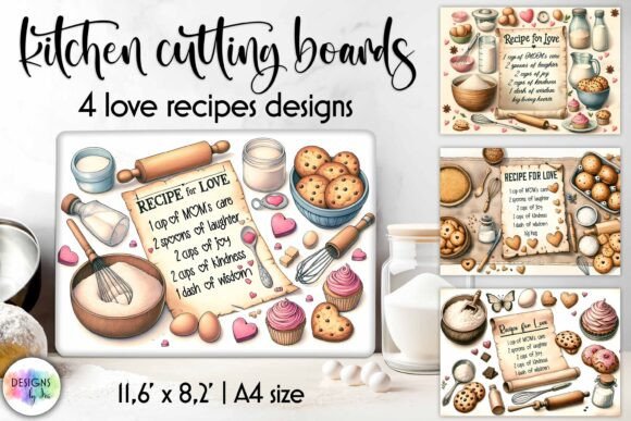 Love Recipe Kitchen Board Sublimation: A Guide to Heartfelt Kitchen Decor
