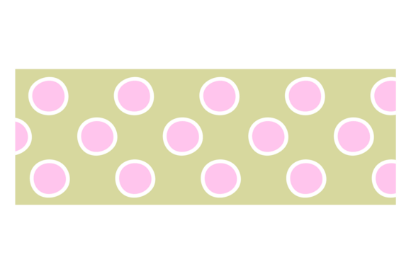 Masking Tape with Color Circle Pattern D: A Creative Tool for Modern Design