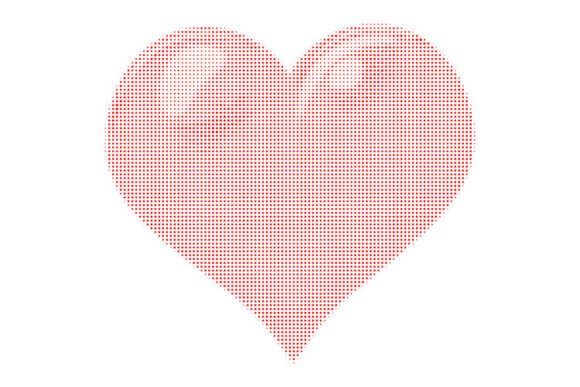 Mastering the Red Halftone Doted Heart for Professional Design Projects