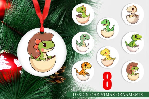 Ornament Hatching Baby Dinosaur Guide