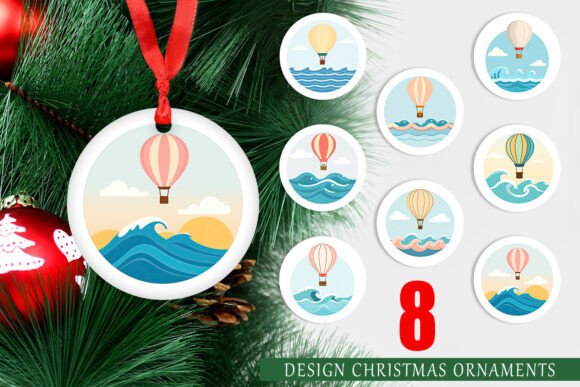 Ornament Ocean Hot Air Balloon: Elevating Your Holiday Decor with Precision