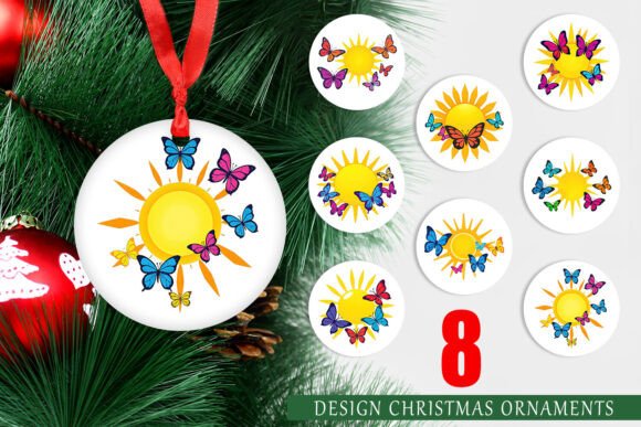 Ornament Sun with Butterfly: Elevating Your Holiday Decor with Precision
