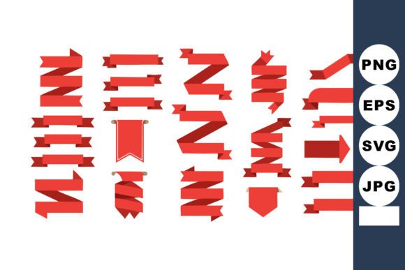 Unleashing Dynamic Energy with a Versatile Red Ribbon Banner Set