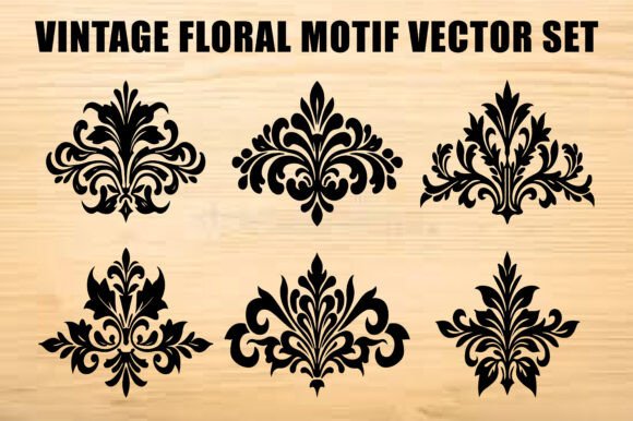Vintage Ornamental Flower Vector Guide