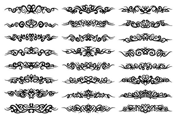 Vintage Ornaments and Text Dividers: Elevating Design with Timeless Elegance